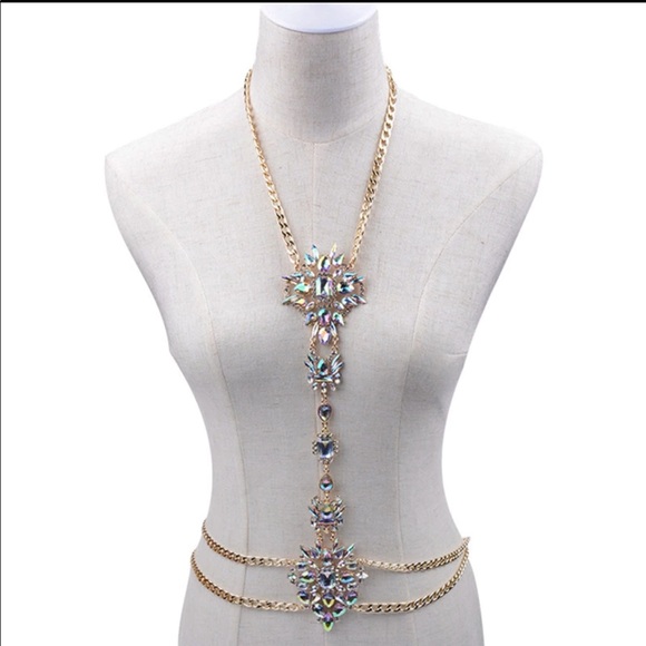 Crystal Body Chain - Picture 4 of 7